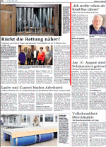 Gründung des Fördervereins zum Erhalt der Gloger-Orgel 